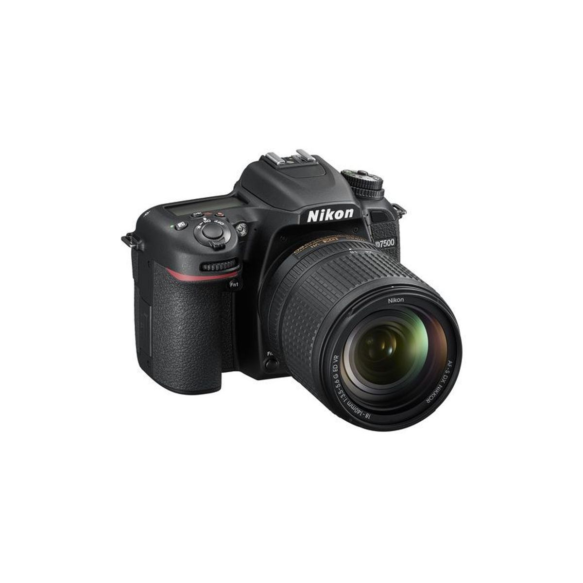 NIKON - Nikon D7500 DSLR Camera with 18-140mm Lens - Black