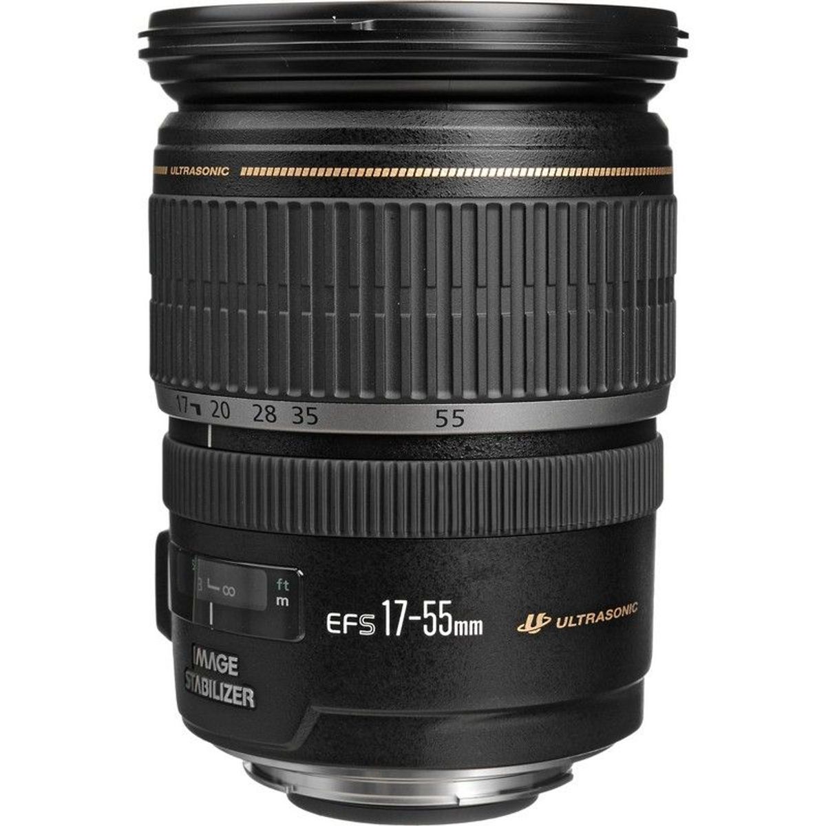 CANON - Canon EF-S 17-55mm f2.8 IS USM Lens - Negro