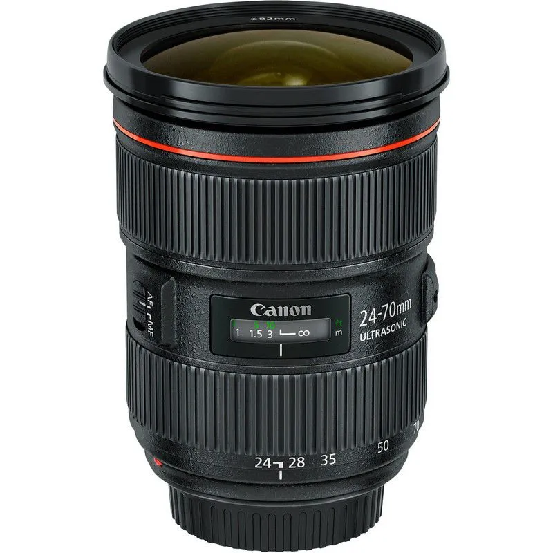 CANON - Canon EF 24-70mm f/2.8L II USM Lens - Negro