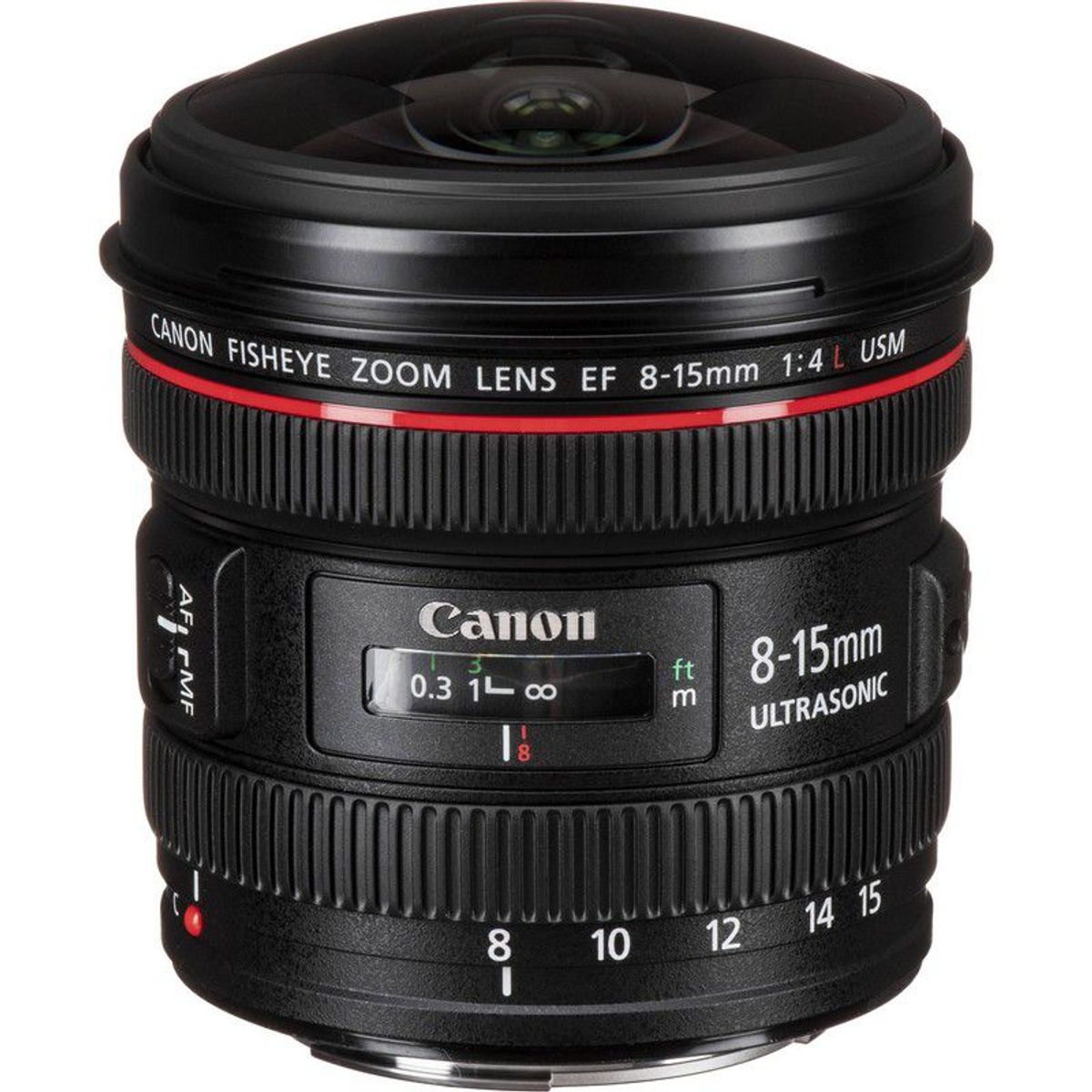 CANON - Canon EF 8-15mm f4L Fisheye USM Lens - Negro