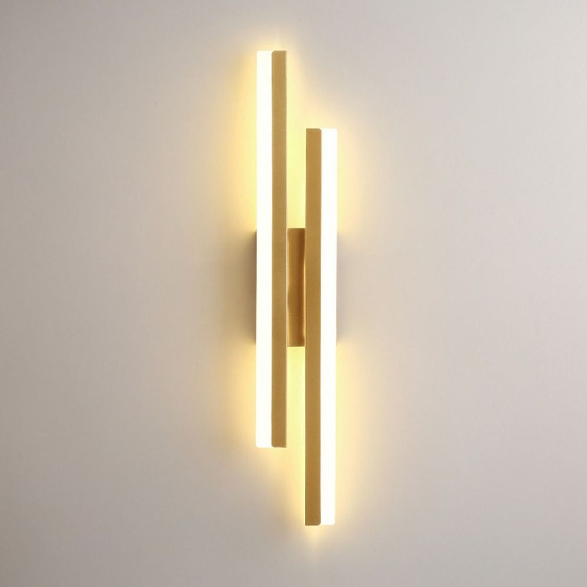 HOME NEAT - Lámpara de pared LED 16W 3 colores Para Salon Dormitorio Oro