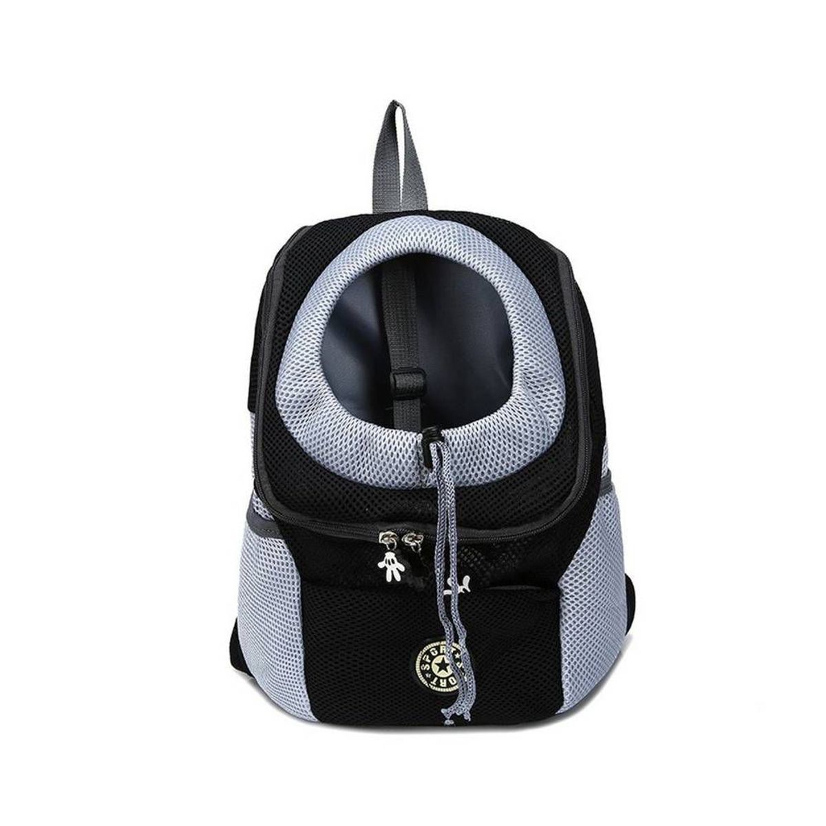 PUREPOWER - Mochila para mascotas portátil-L - Negro