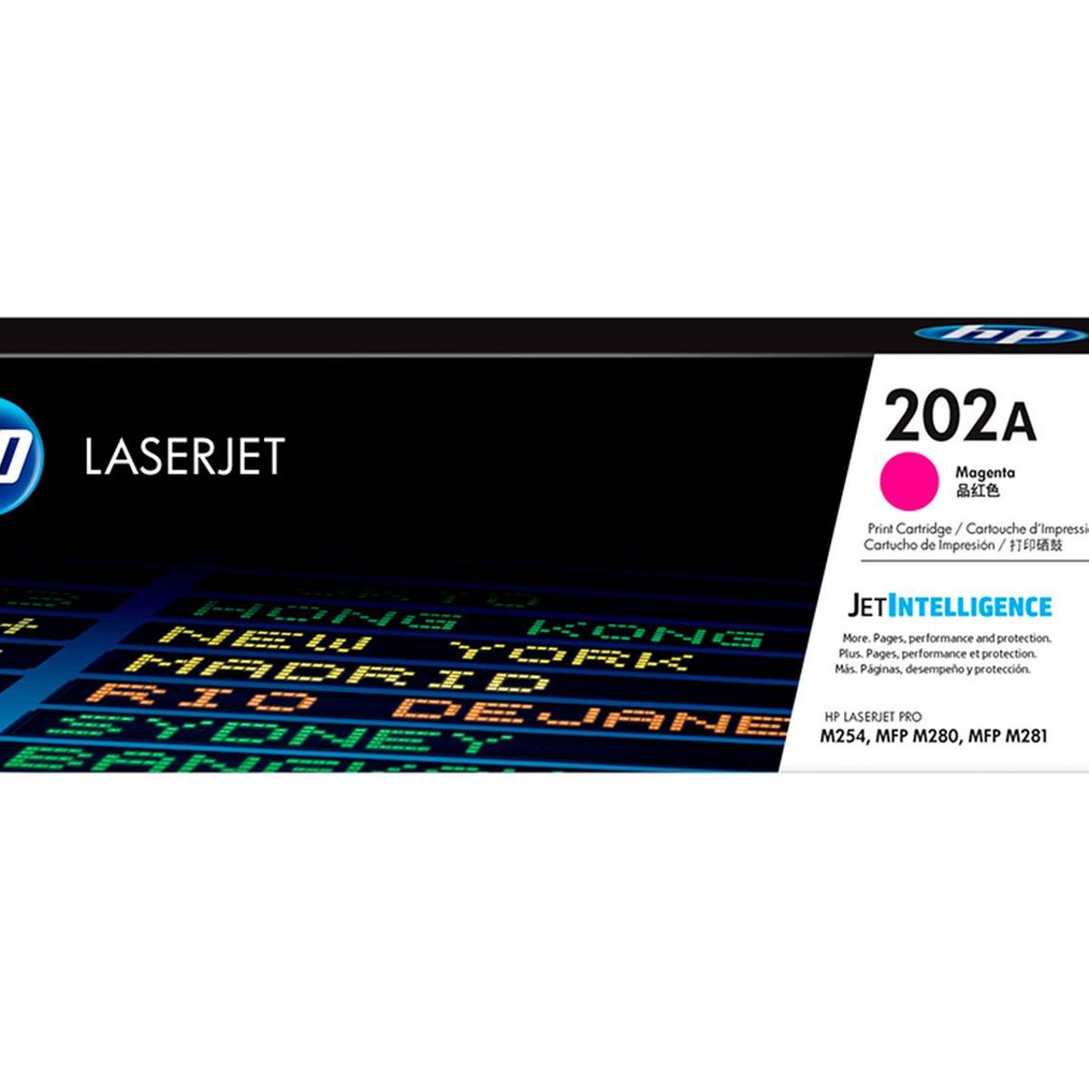 HP - Cartucho Toner Hp 202A Magenta Laserjetpro M254 M280 M281