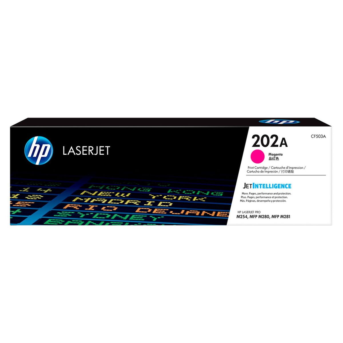 HP - Cartucho Toner Hp 202A Magenta Laserjetpro M254 M280 M281