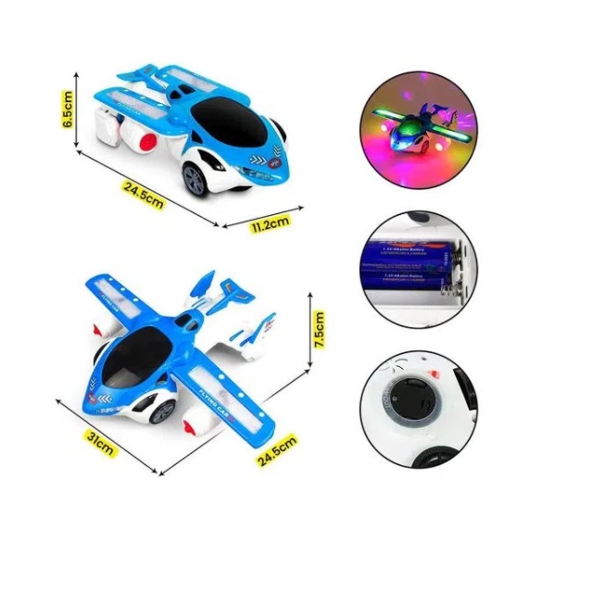 GENERICO - Coche Carro Avion de juguete