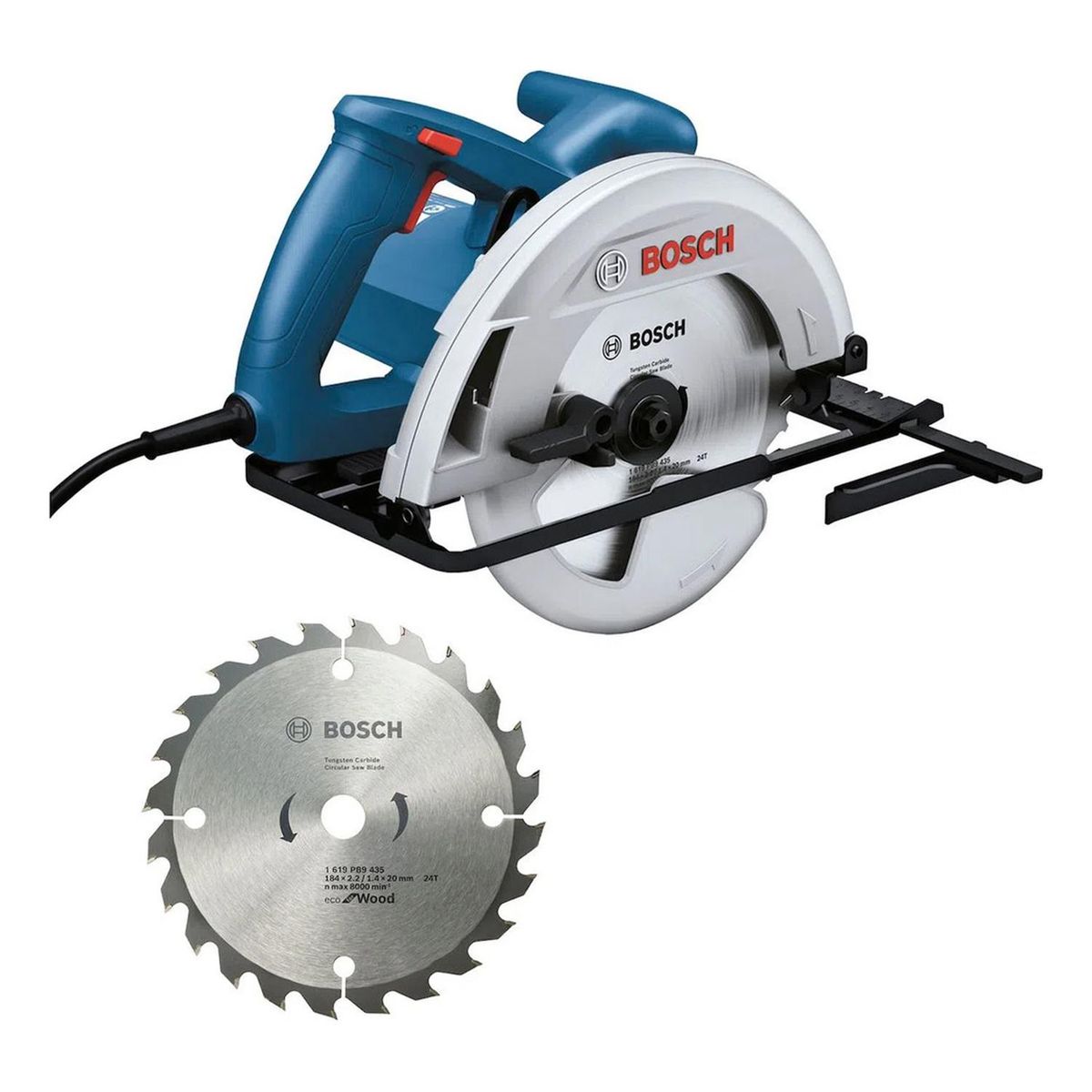 BOSCH - Sierra Circular 7 1/4 1300w Corte En 90° 64mm Bosch Gks 130