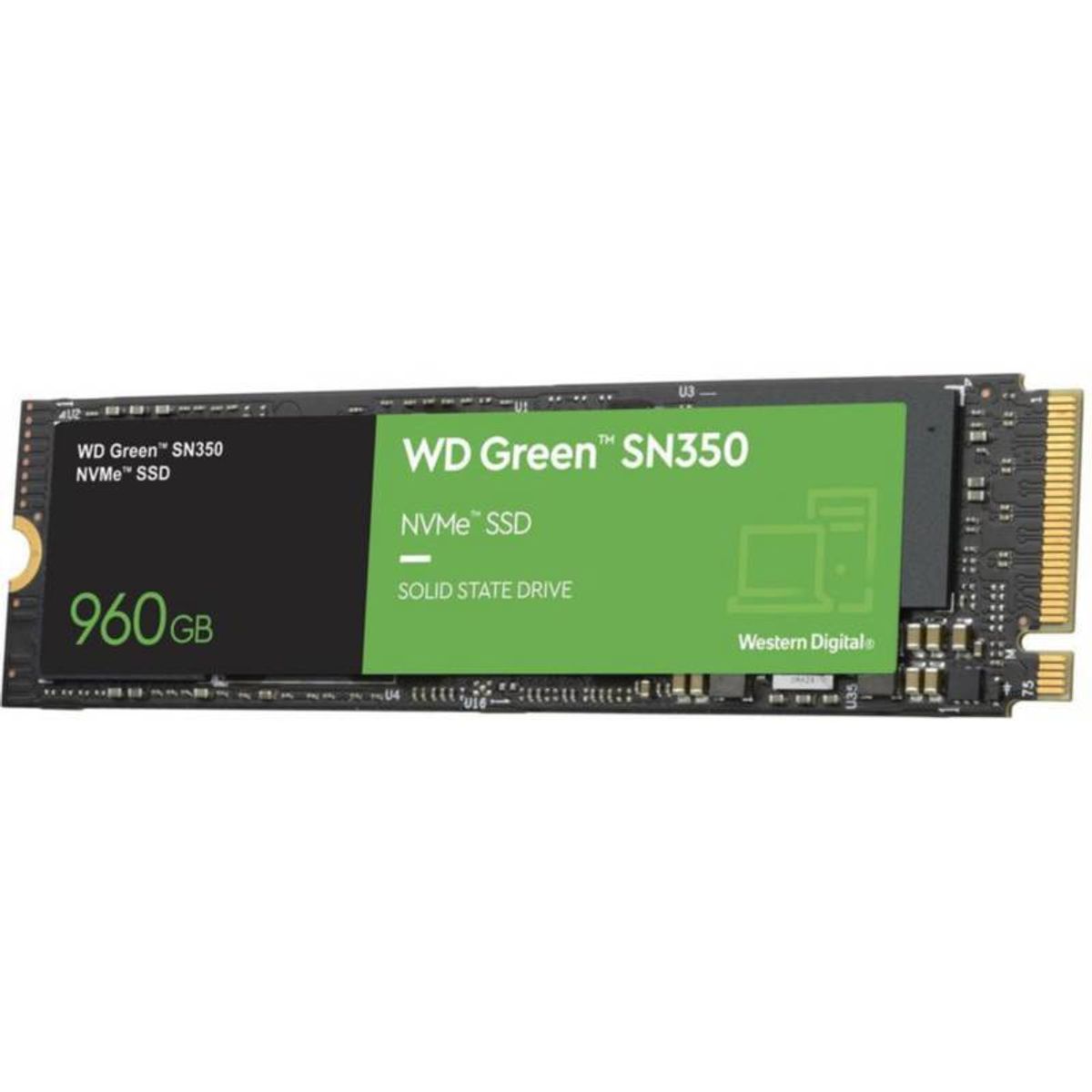 WESTER DIGITAL - Disco Solido SSD Western Digital  SN350 960GB green M2 2280 PCIe