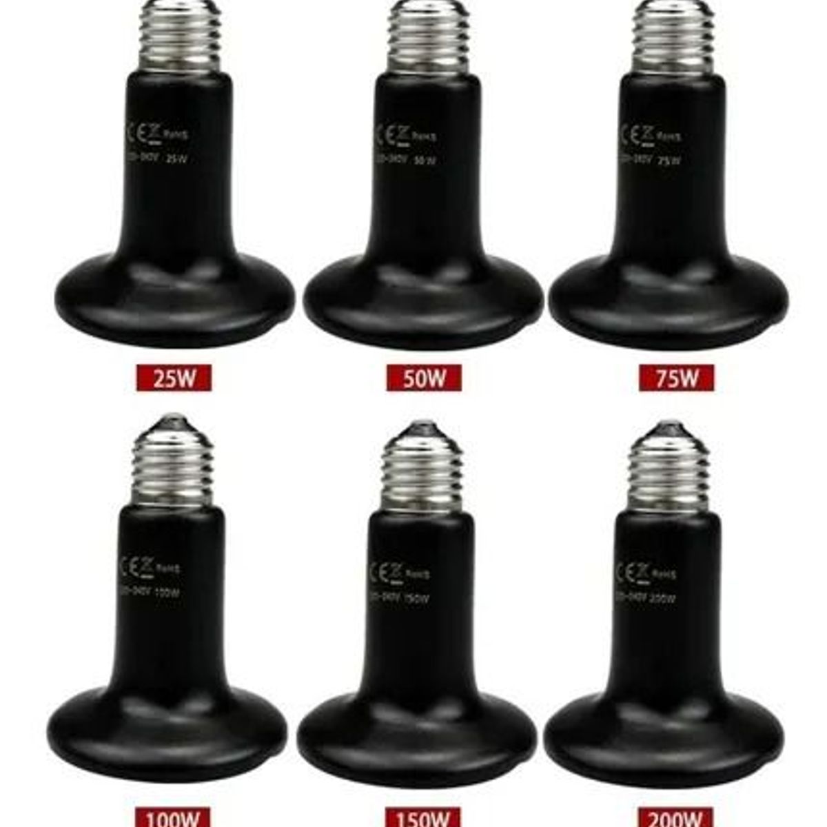 GENERICO - Foco Cerámica Calentador Incubadoras Reptiles