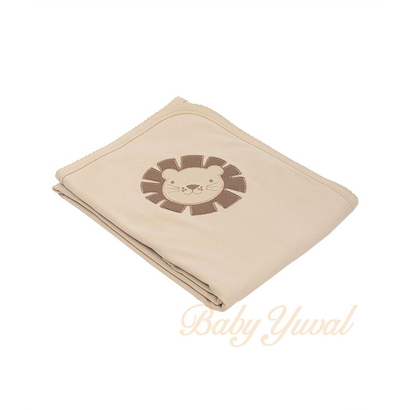 BABY YUVAL - Manta Pima Doble Algodón León Beige Premium