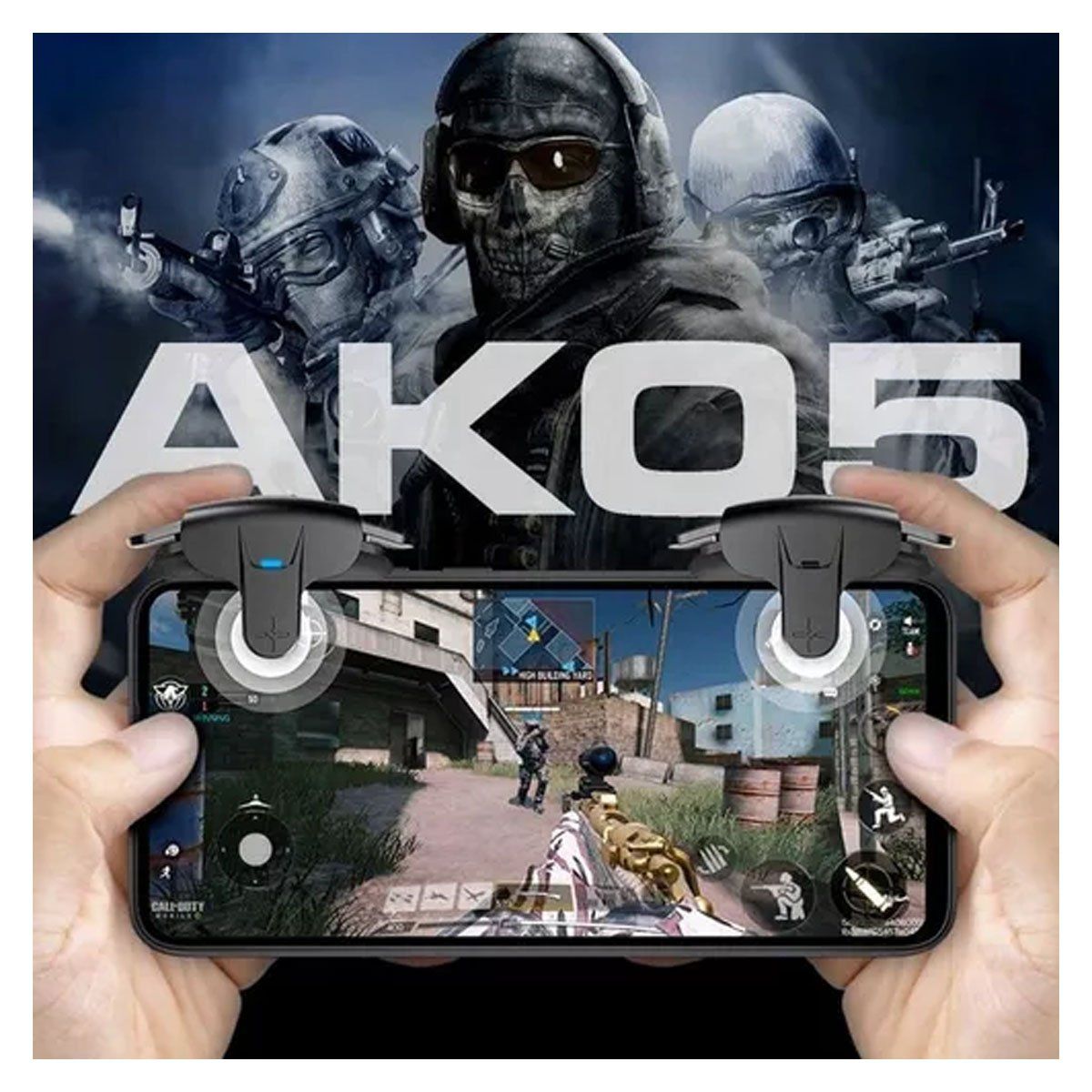 MEMO - Gatillos Para Celular AK05 Memo L1 R1 Electromagnéticos  Dedales