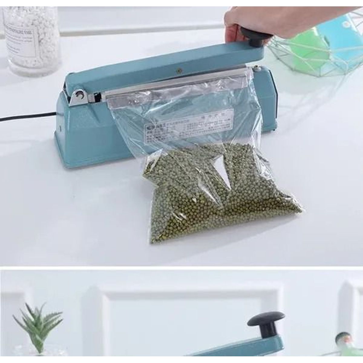 GENERICO - Selladora De Bolsas 20cm Incluye Repuesto