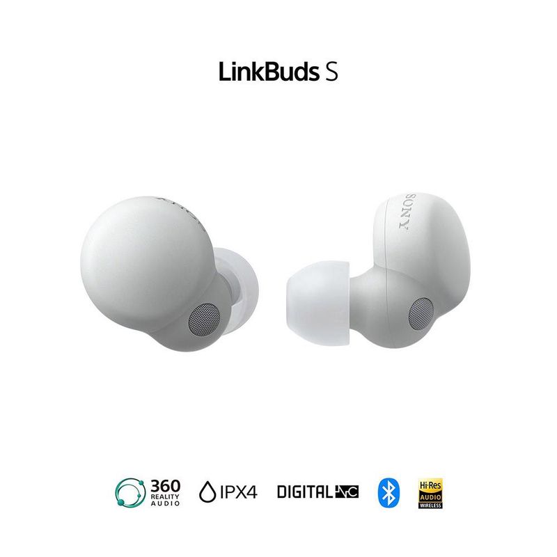 SONY - Sony Audífonos WF-LS900N LinkBuds S Noise Cancelling Blanco