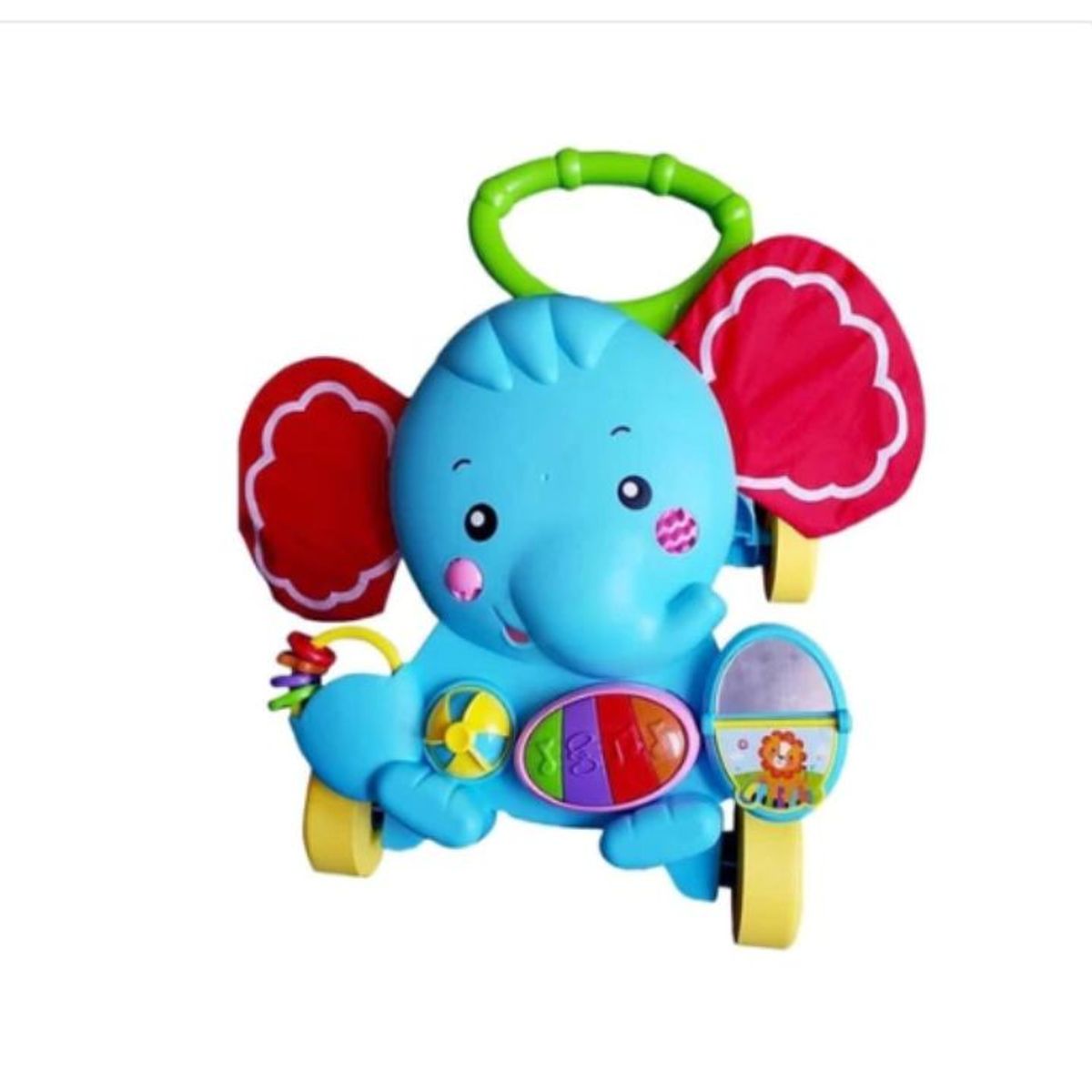 GENERICO - Caminador 2 en 1 Musical en Forma de Elefante