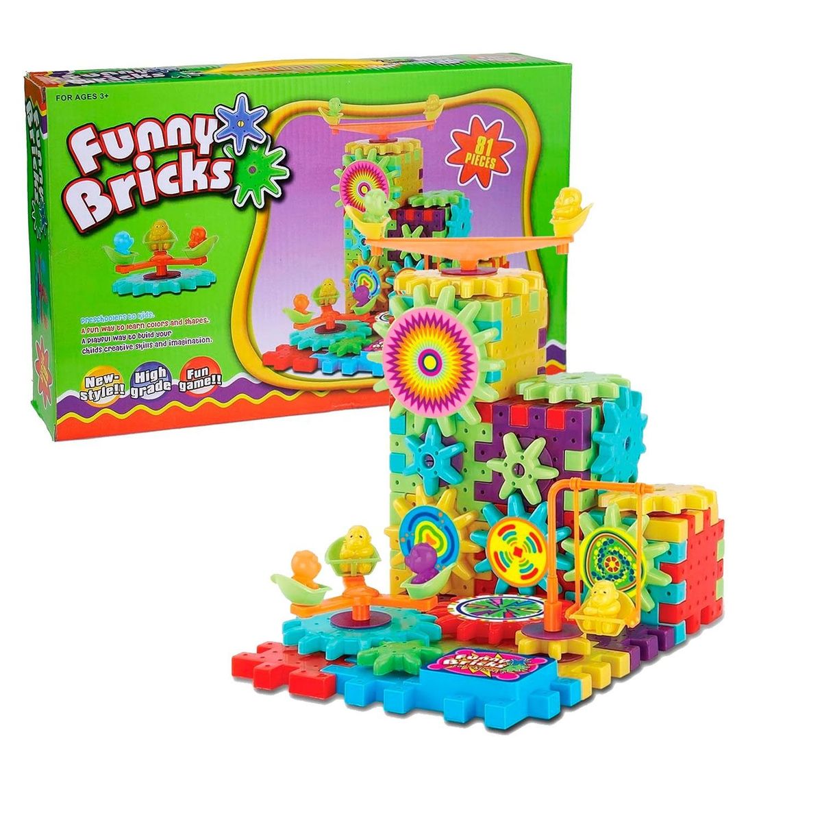 GENERICO - Bloques de construcción de Engranajes Mecánicos