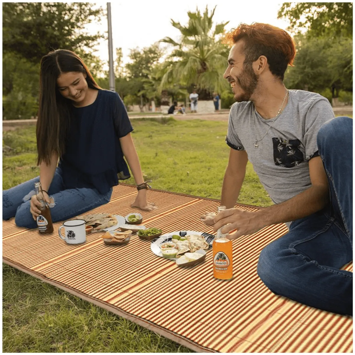 Petate tapete de bambu multiusos, marca INSPIRA MARKET - Foto Principal