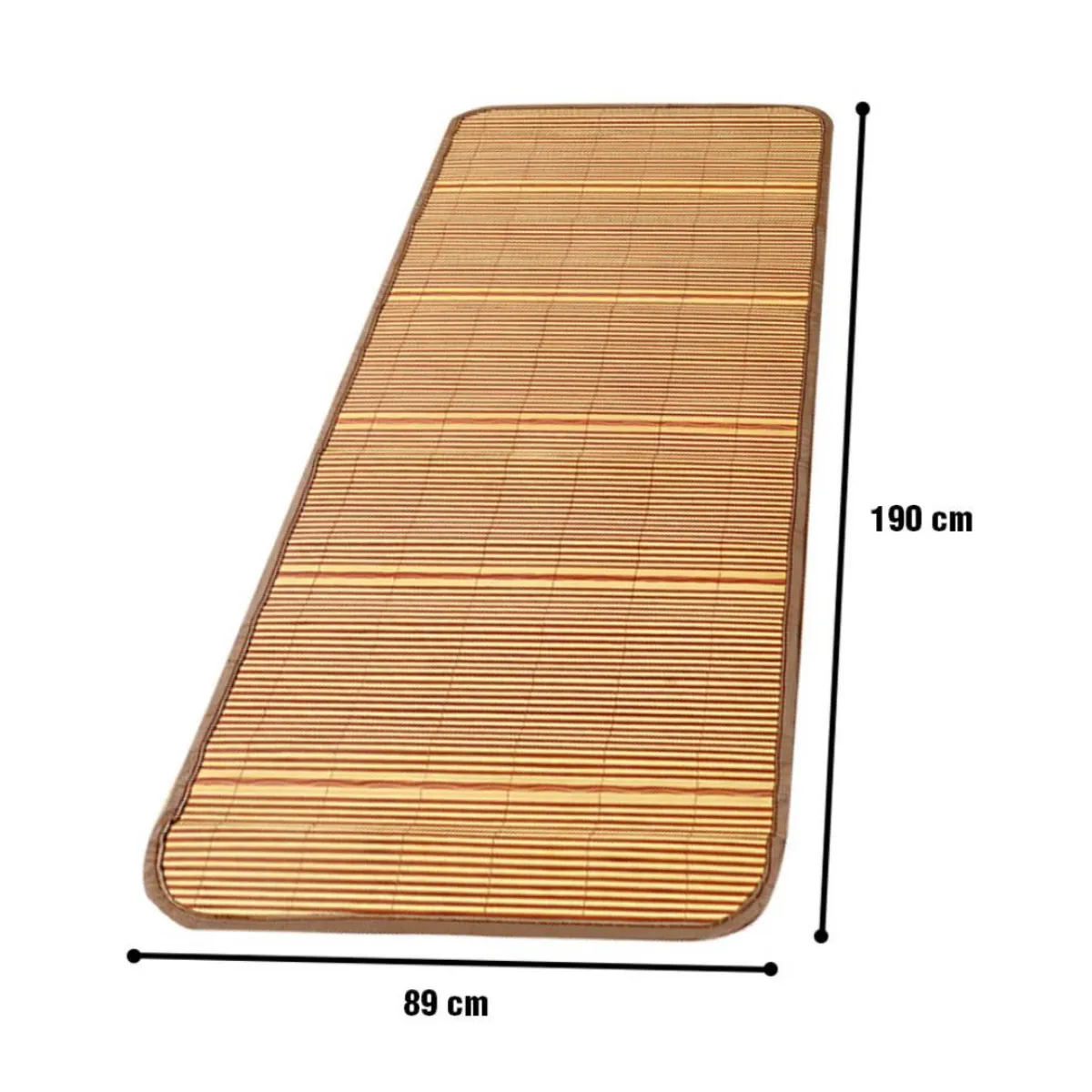 Petate tapete de bambu multiusos, marca INSPIRA MARKET - Foto 2