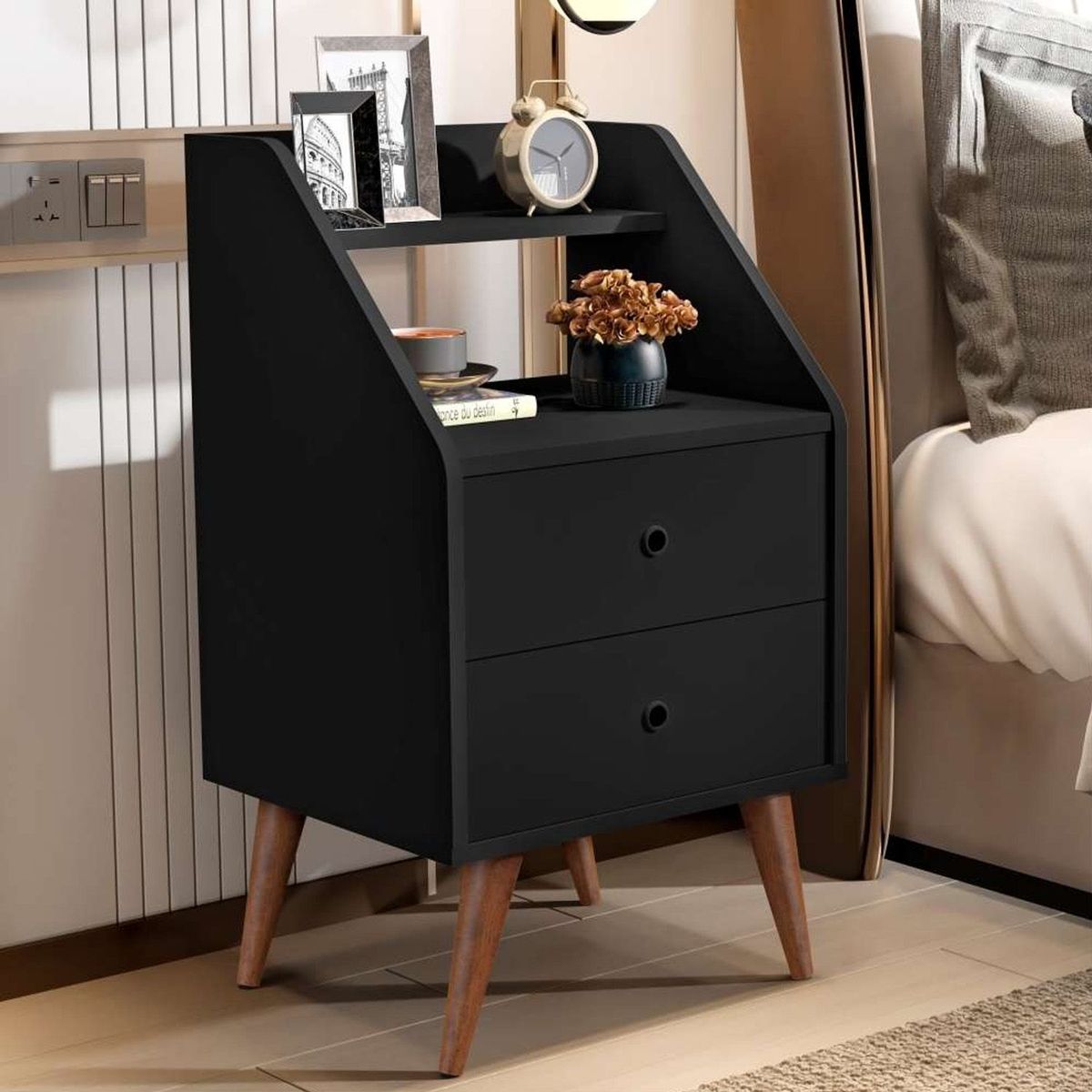 VENTITAS HOME - Velador Vintage Ghana Ventitas Perú Negro