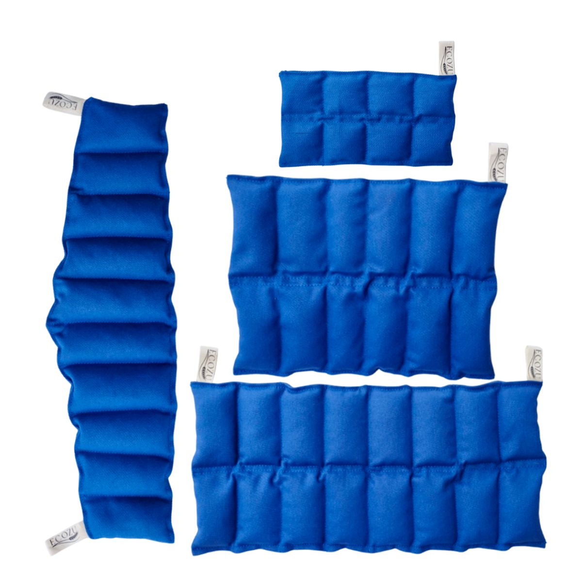 GENERICO - Pack De 4 Compresas De Semilla azulino