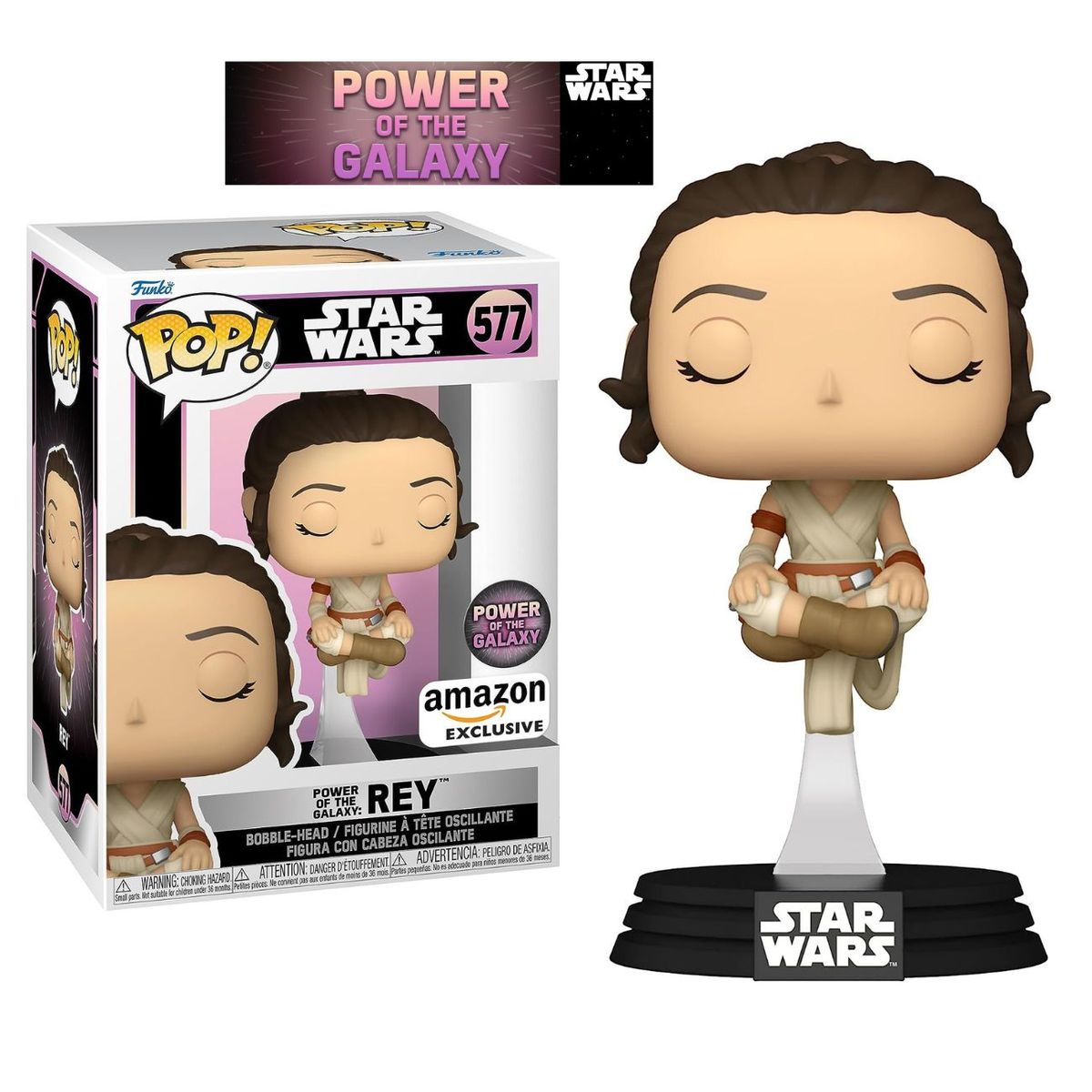 FUNKO - Funko Pop Rey - Power of The Galaxy - Star Wars excl Amazon