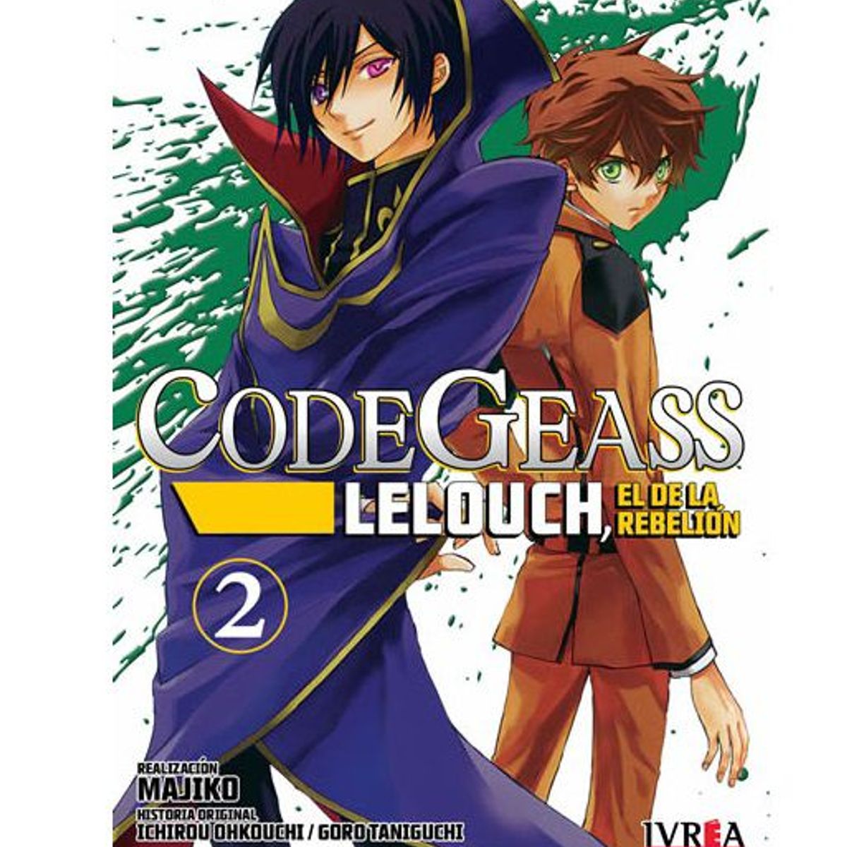 IVREA - Manga Code Geass Lelouch El de la Rebelion Tomo 02