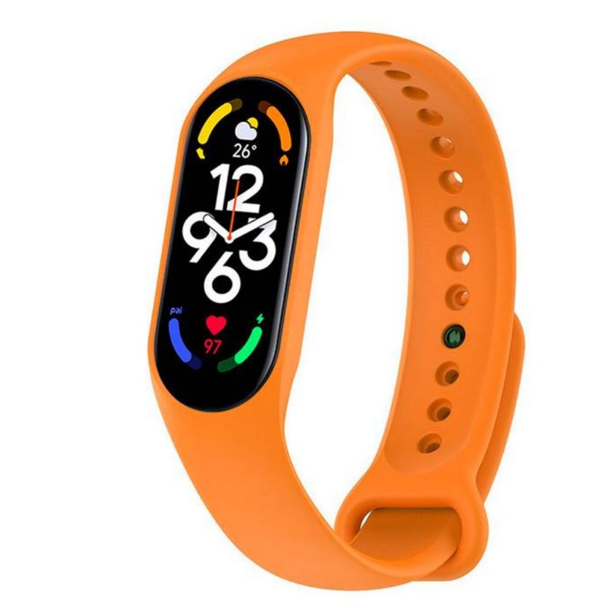 GENERICO - Correa Para Xiaomi Mi Band 6- naranja