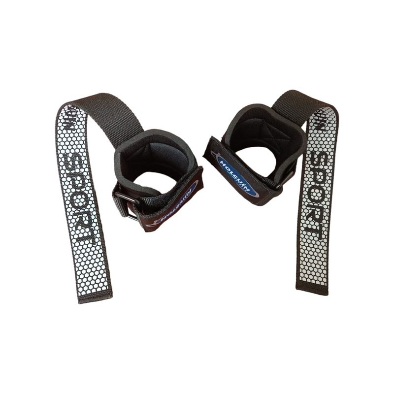 GENERICO - Straps Levantamiento De Pesas Antideslizantes Con Muñequera