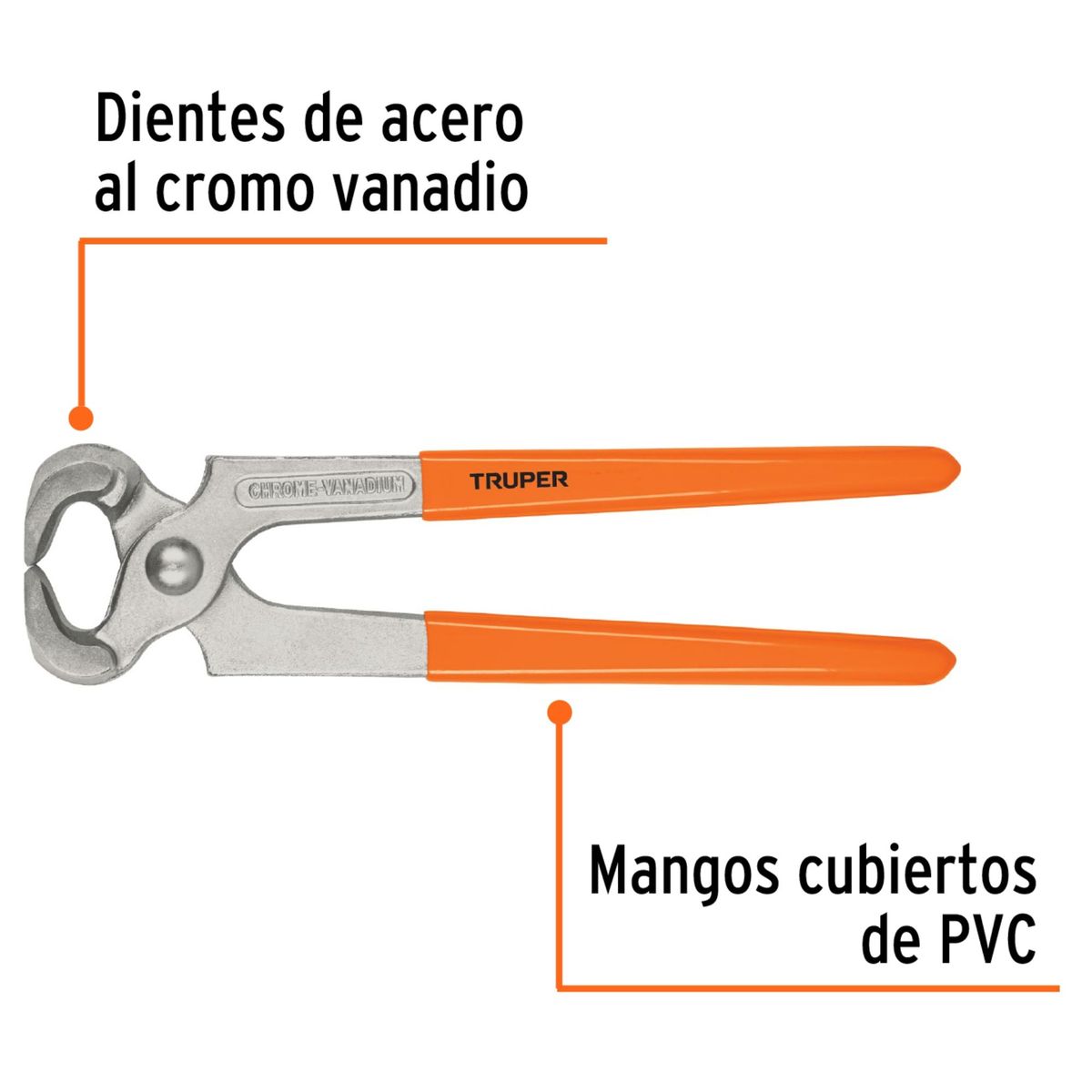 TRUPER - Alicate Tenaza 8p Truper ERGO PRO