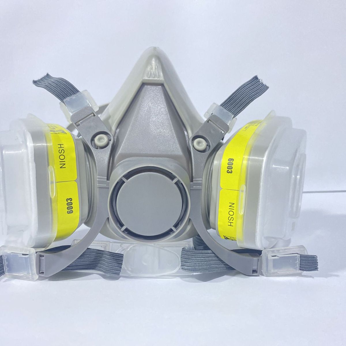 GENERICO - Respirador Elastómero + Par de cartuchos antigás OLEKAP