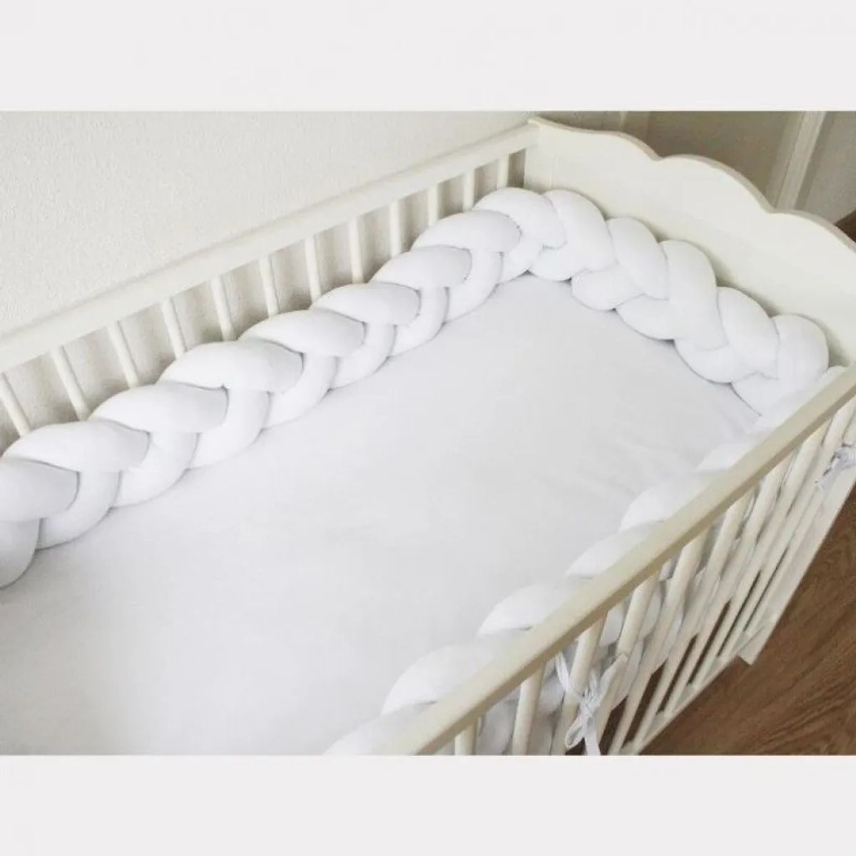 GENERICO - Protector de cuna trenzado 4 metros