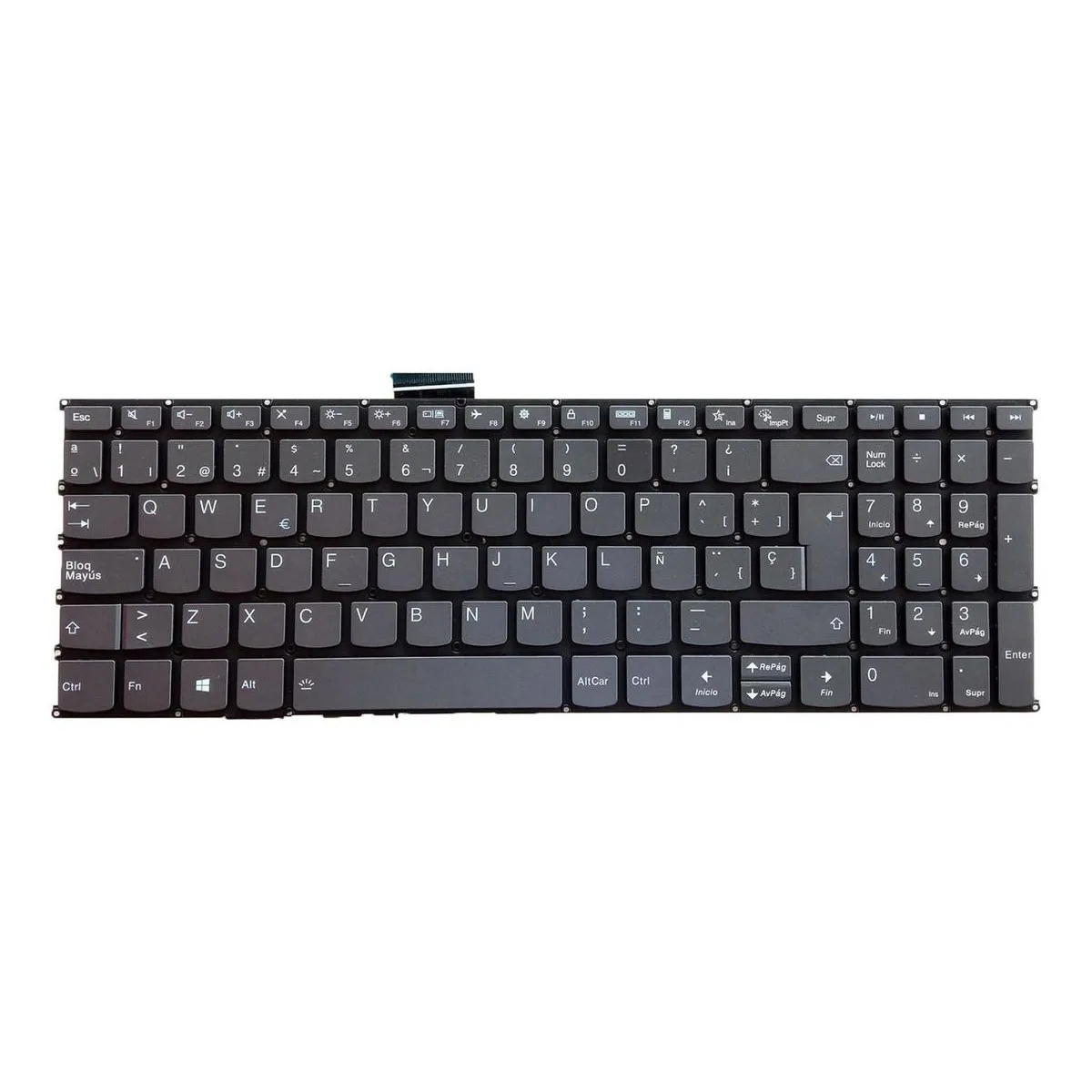GENERICO - Teclado  para Laptop  Lenovo  IDEAPAD 5-15ITL05  Retroiluminado