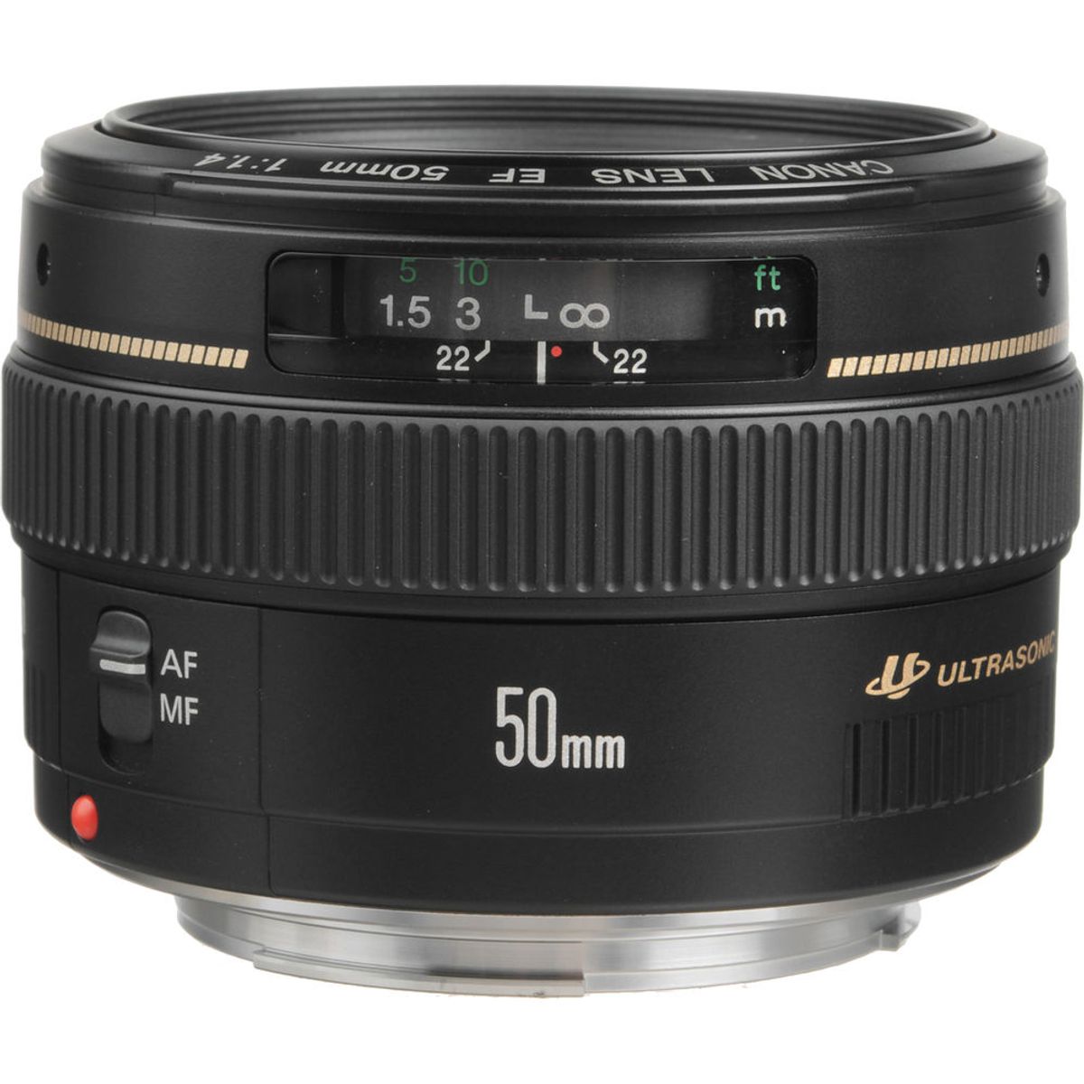 CANON - Canon EF 50mm f14 USM Lente - Negro