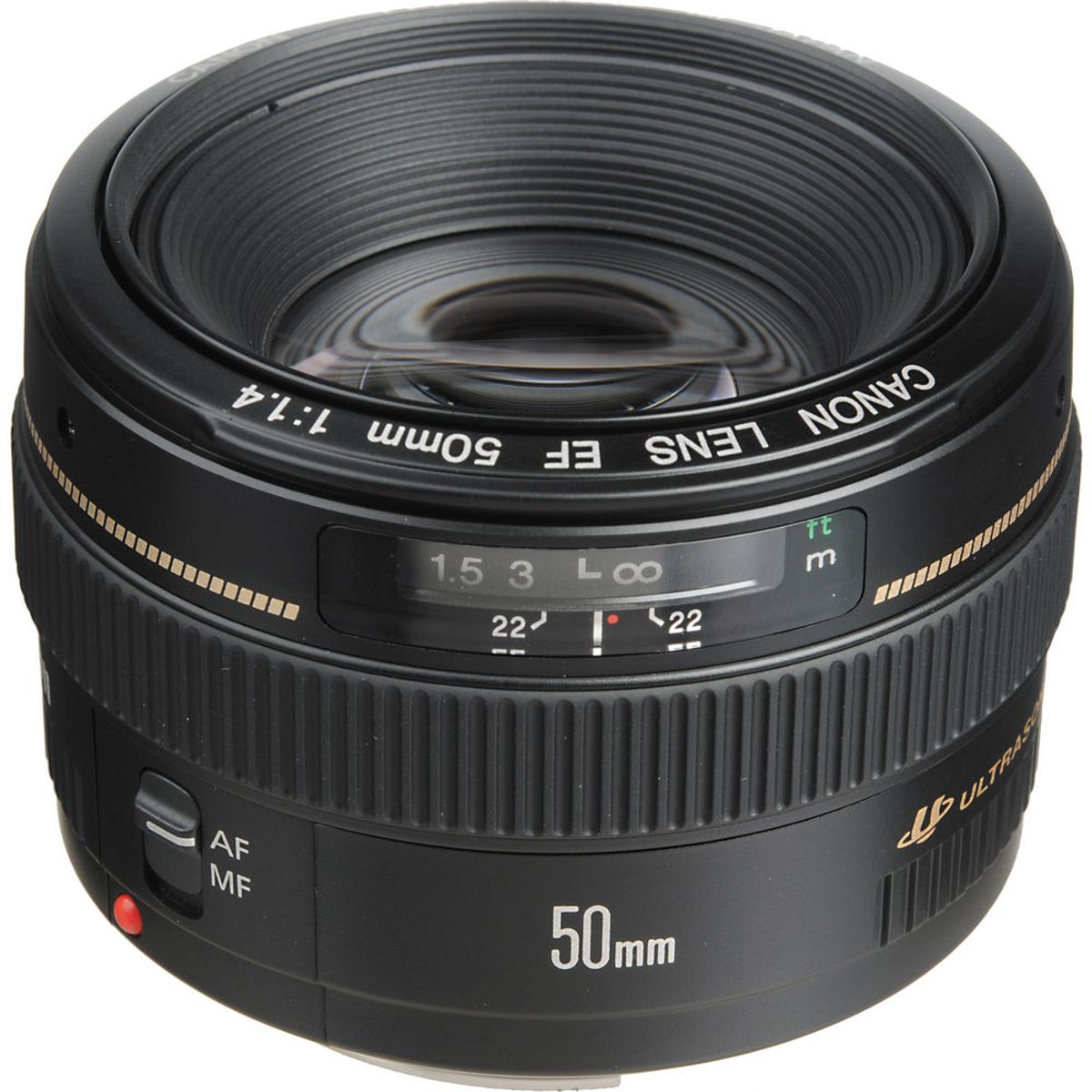 CANON - Canon EF 50mm f14 USM Lente - Negro