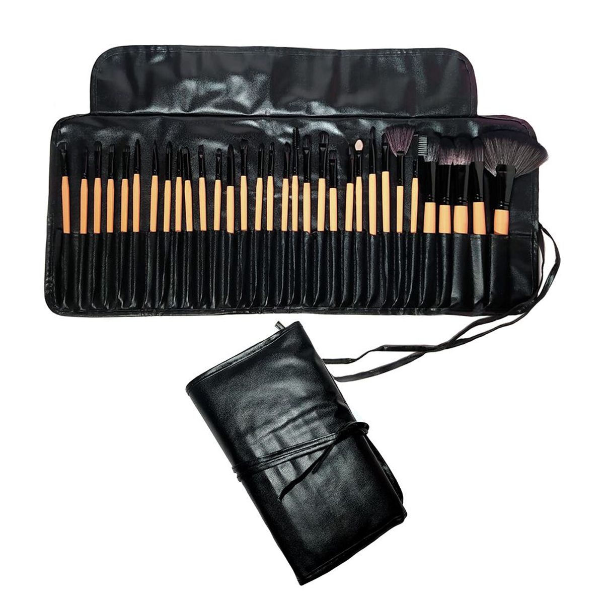 GENERICO - Set De 32 Brochas de Maquilllaje Pro Style con Estuche