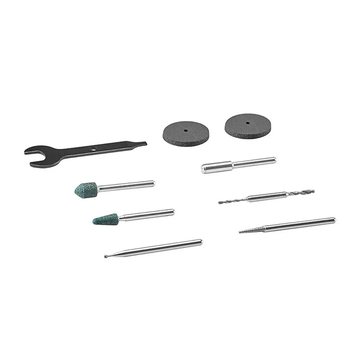 DREMEL - Micro kit de 8 accesorios giratorios para vidrio y piedra dremel 735