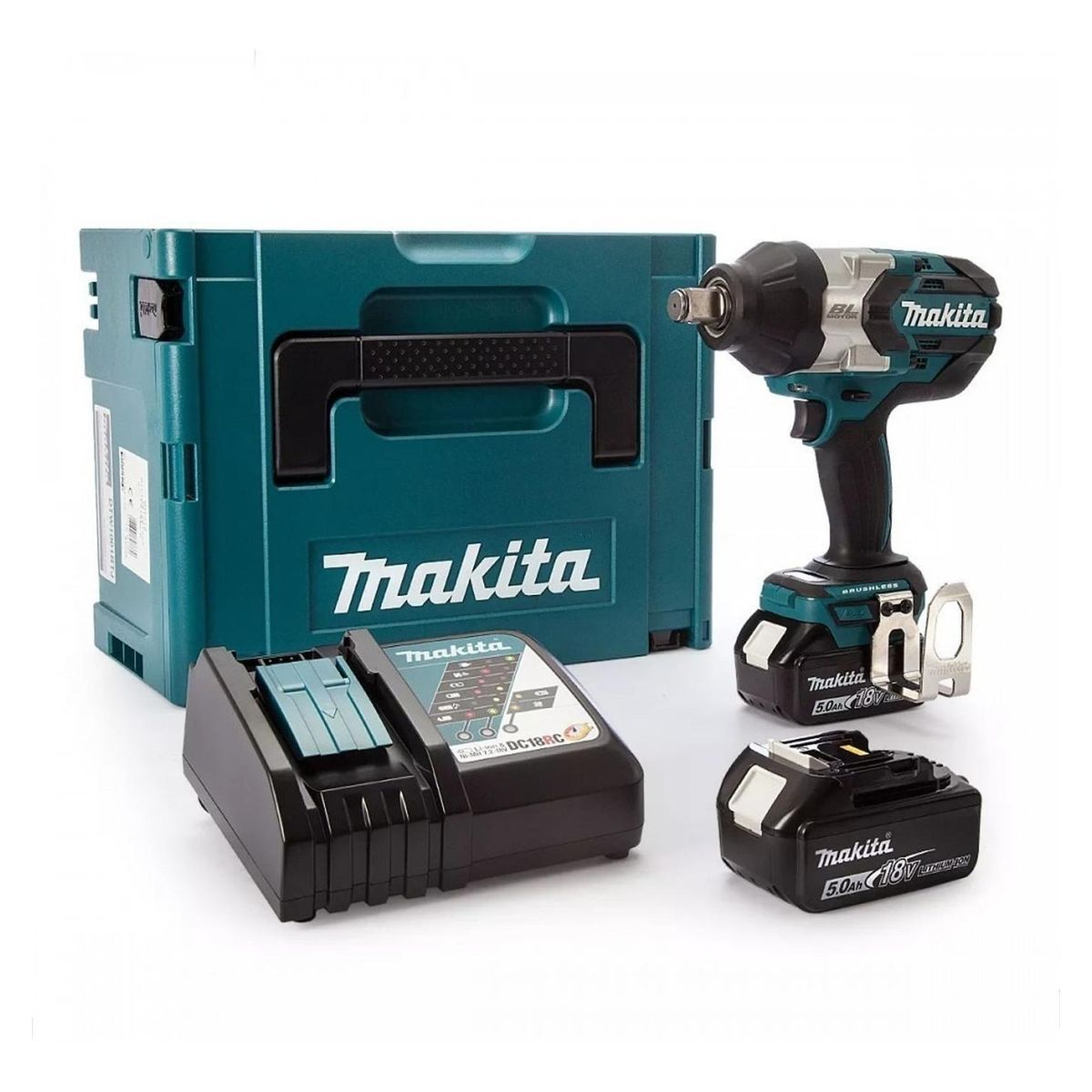 MAKITA - Llave de impacto 1/2" 18v lxt 1000 nm bl makita dtw1002rtj