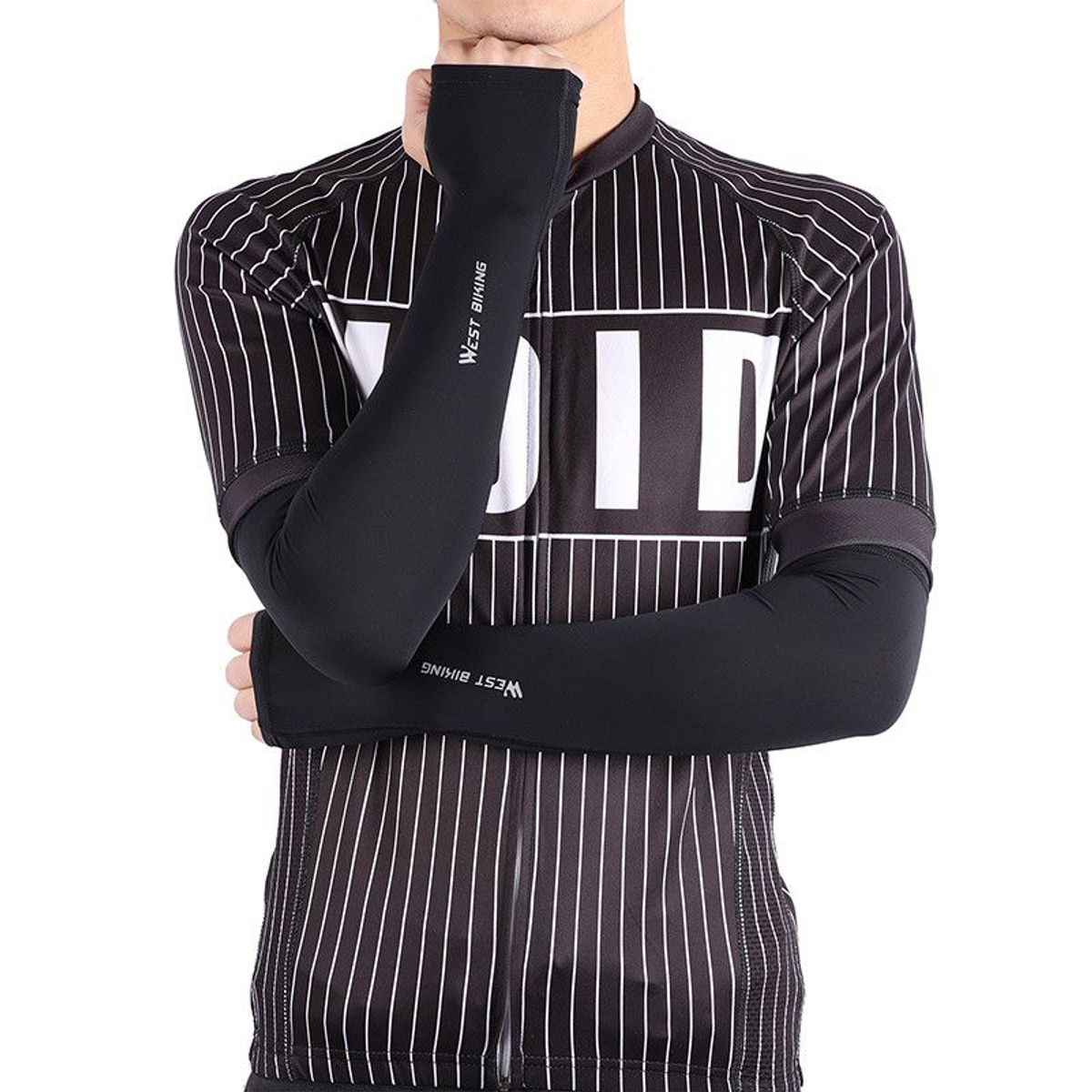 WEST BIKING - Mangas Ciclismo WEST BIKING YP0212109 Negro Anti UV