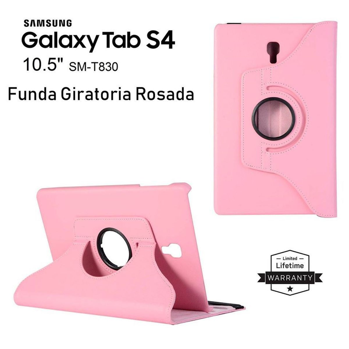 GENERICO - Funda Giratoria 360° para Samsung Tab S4 10.5 SM-T830 Case Protector