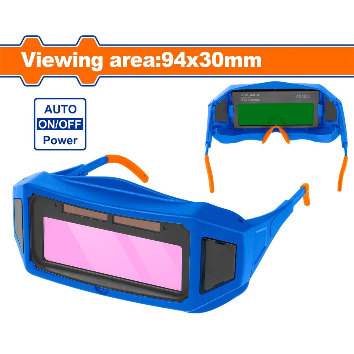 GENERICO - Lentes de Soldar automático fotosensible Wadfow