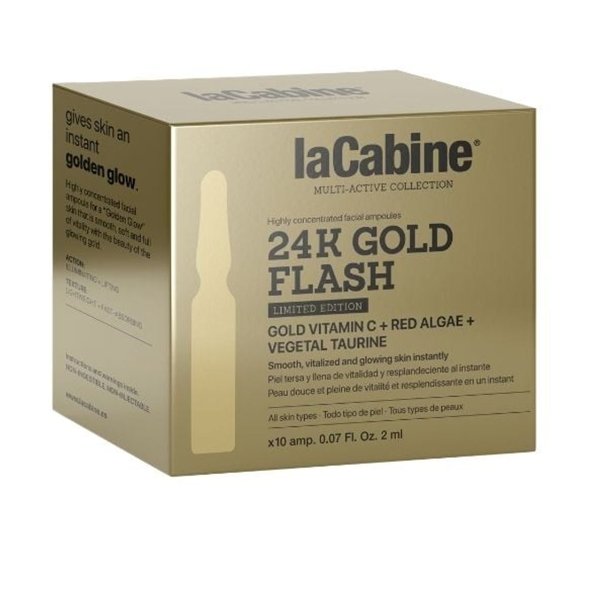 LACABINE - LACABINE AMPOLLA FLASH 24K GOLD LIMITED EDITION