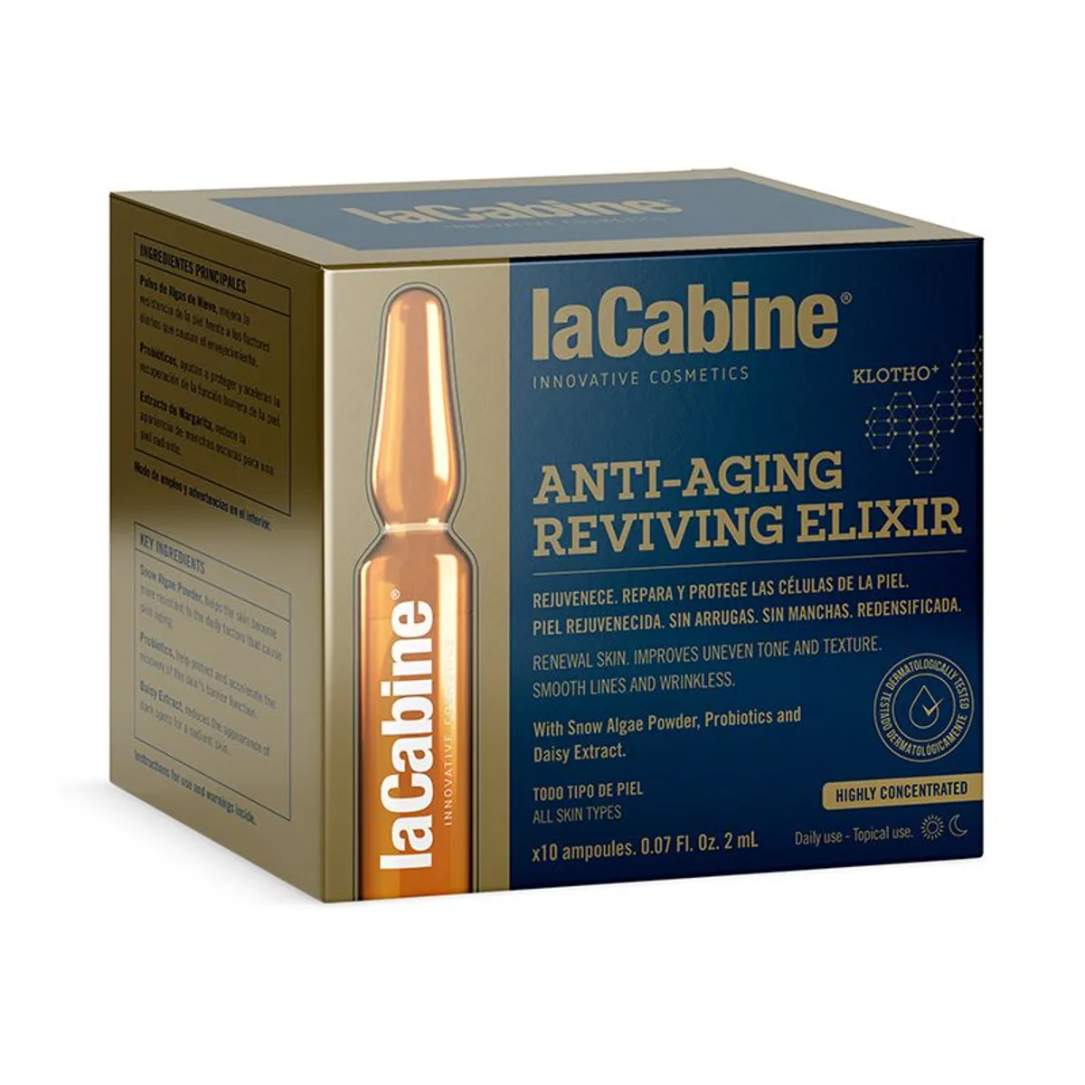 LACABINE - LACABINE AMPOLLAS ANTI-AGING REVIVING ELIXIR 10UND