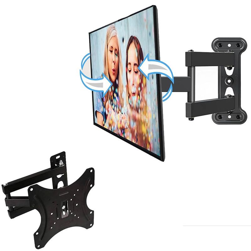 GENERICO - Rack para TV Soporte Móvil Plegable para LCD LED SMART 14-42