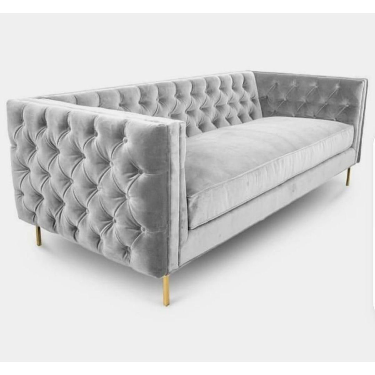 GENERICO - Sofá Capitoné Vienna - 3 Cuerpos