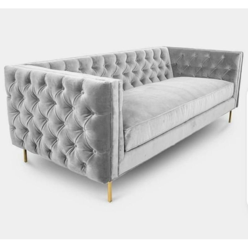 GENERICO - Sofá Capitoné Vienna - 3 Cuerpos