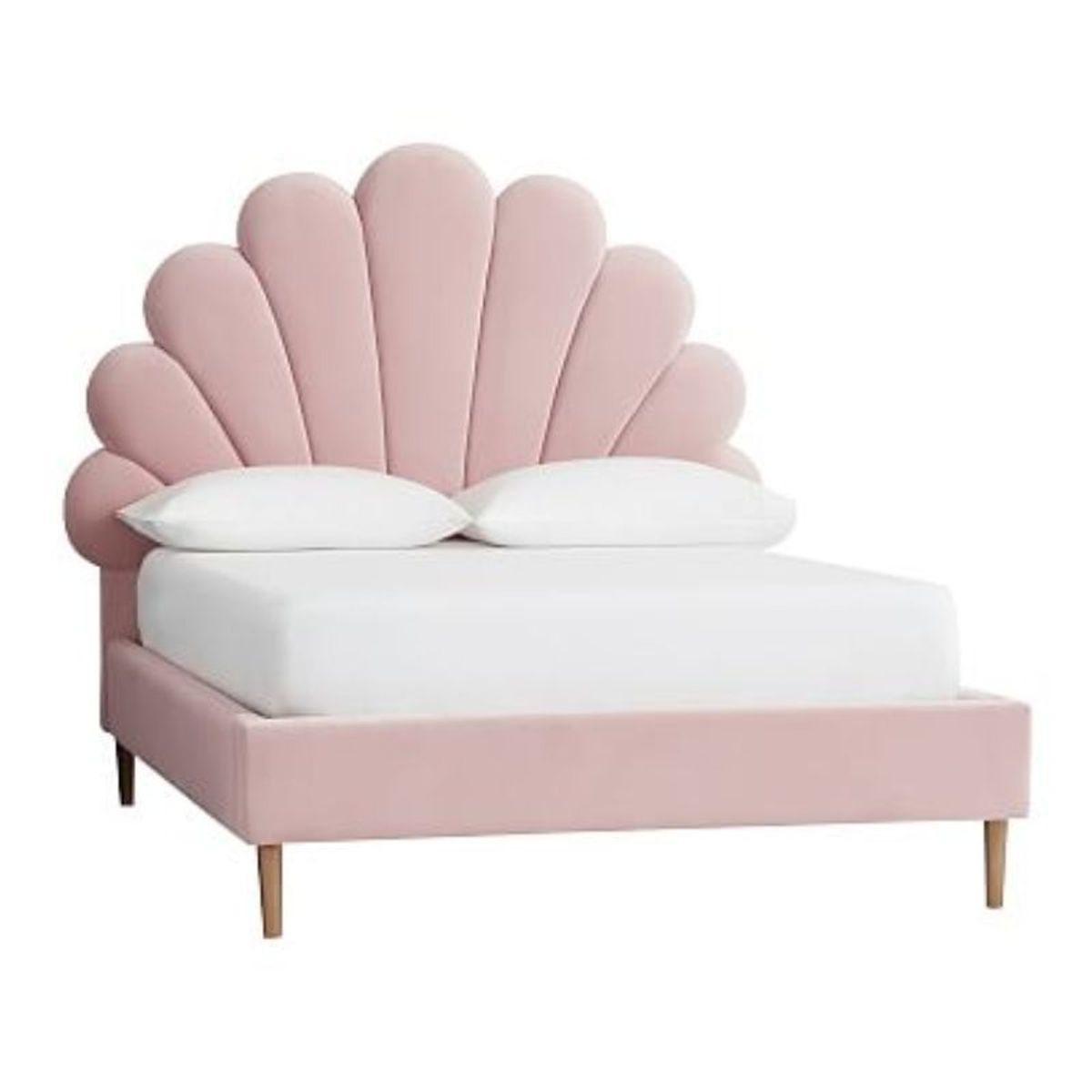 GENERICO - Cama Venus 2 Plazas - Rosa