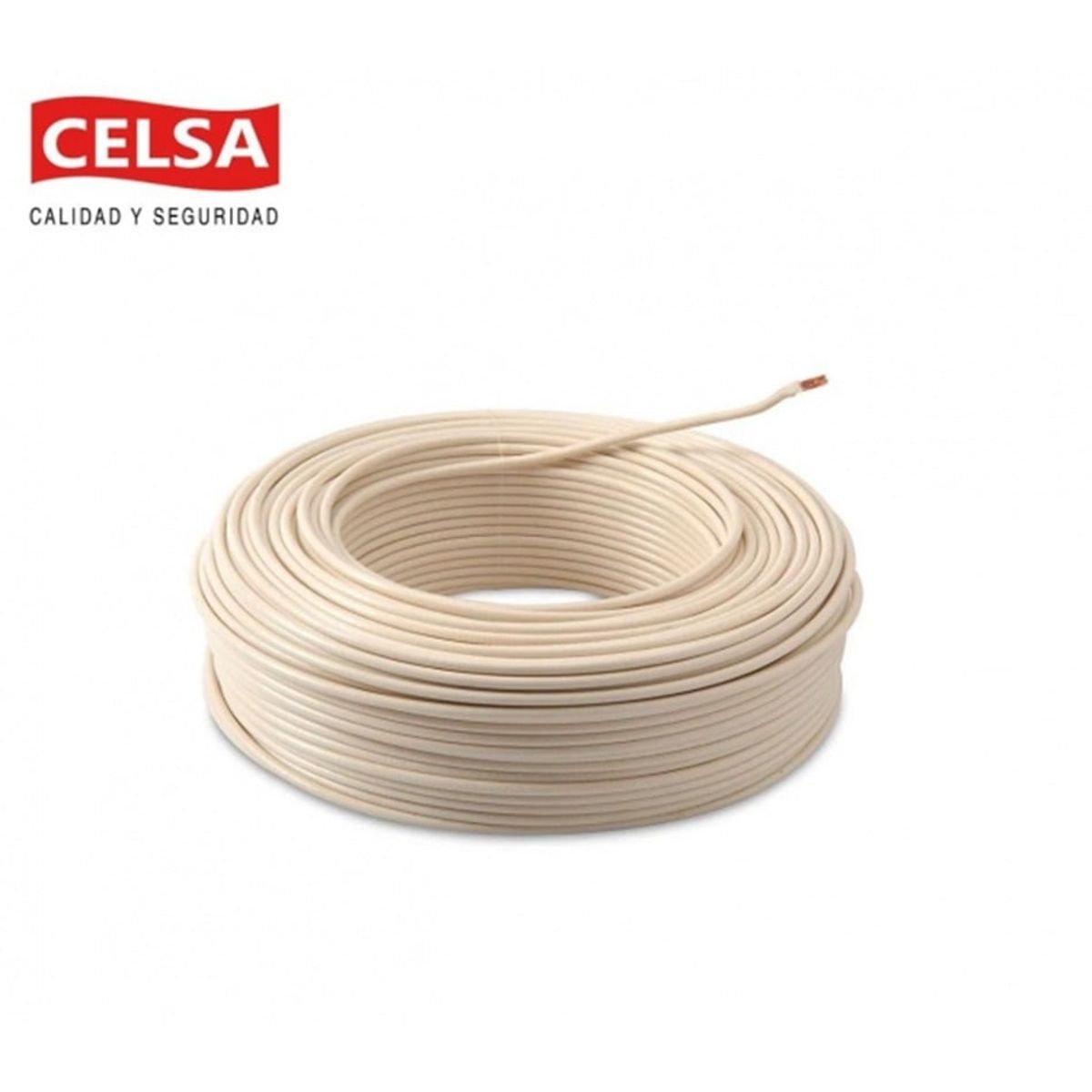 CELSA - CABLE LSOH-90+ 2.5 MM2 - BLANCO CELSA 100 METROS