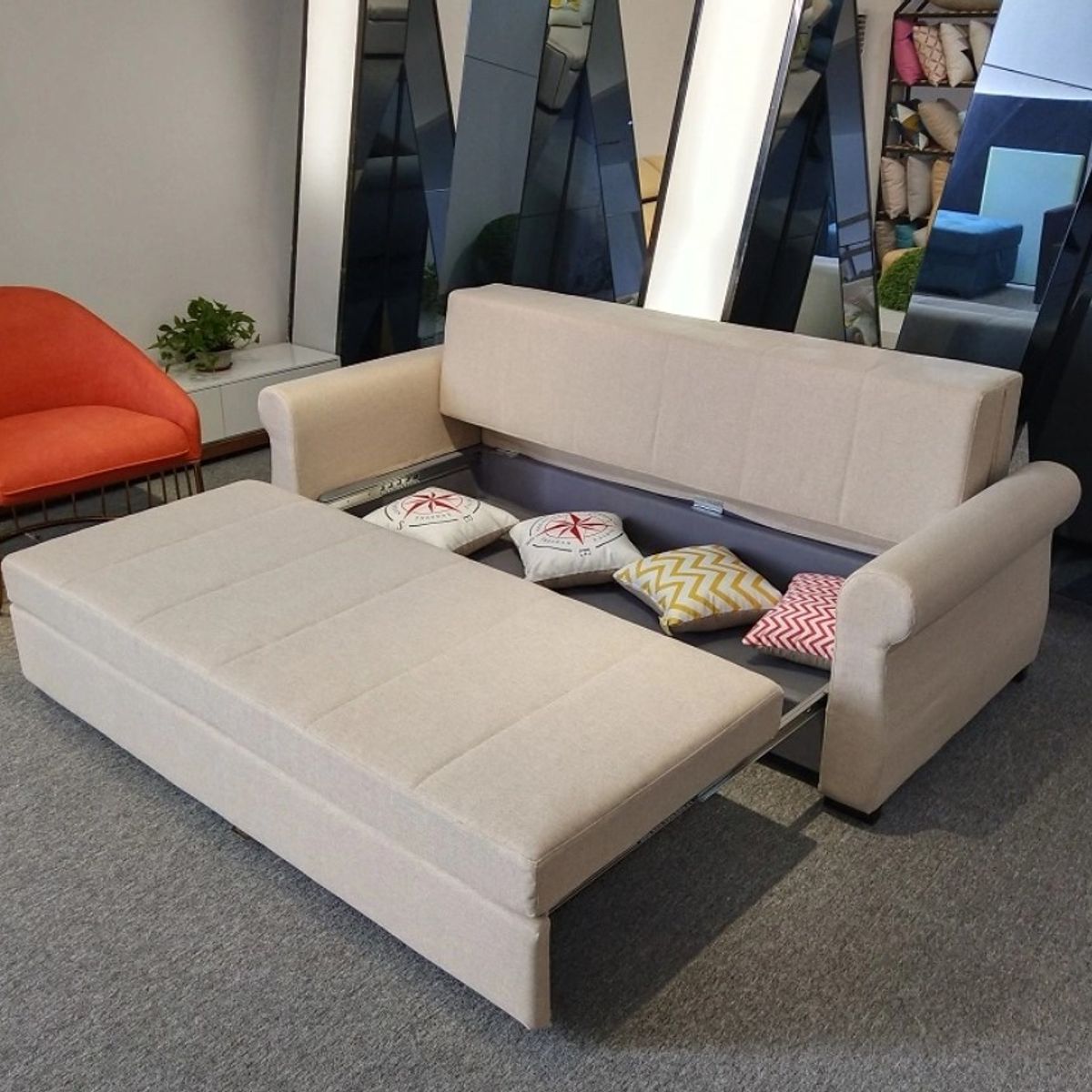 GENERICO - Mueble De Sala - Sofá Cama  Yerai - Convertible - Sillon