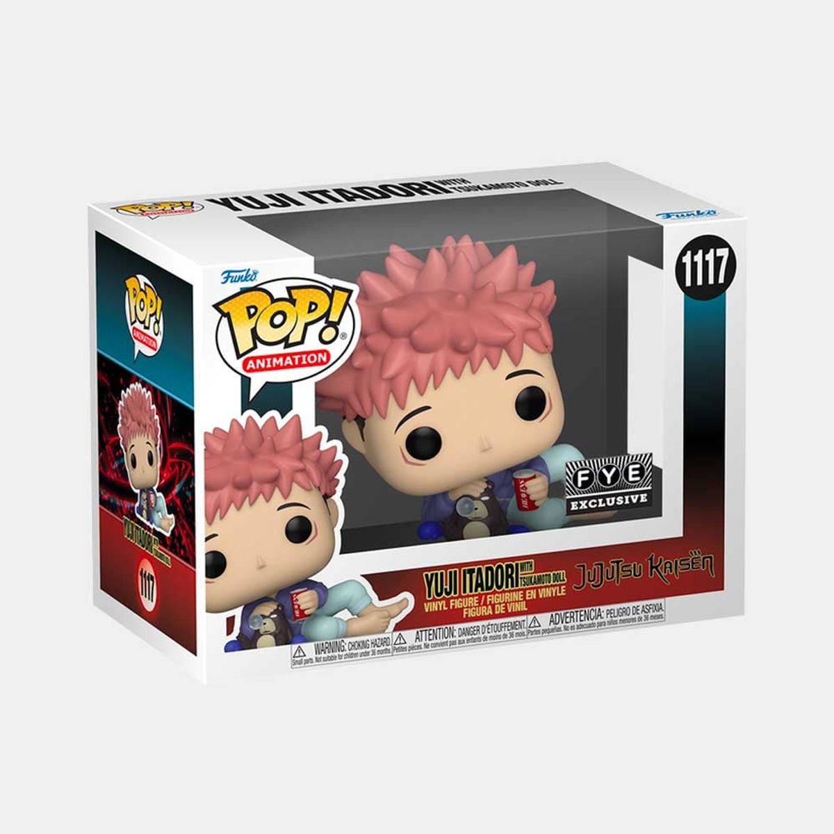 FUNKO - FUNKO POP JUJUTSU KAISEN - YUJI ITADORI WITH TSUKAMOTO DOLL