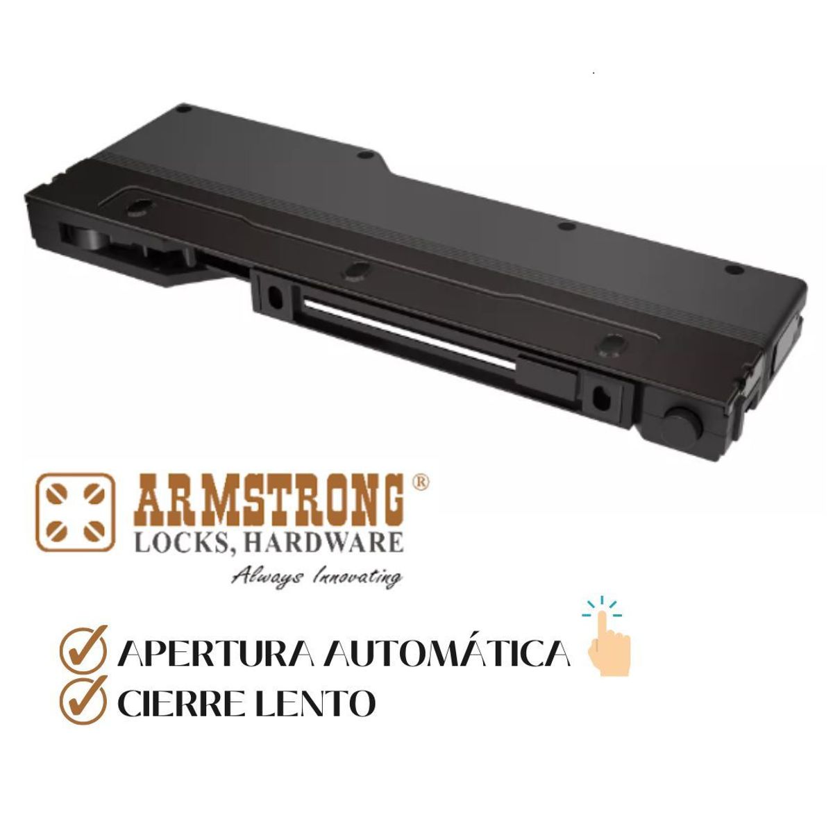 SERRATURE - SISTEMA - APERTURA AUTOMATICA Y CIERRE LENTO 20KG.