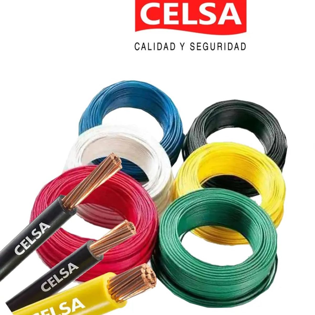 CELSA - CABLE LSOH-90+ 2,5MM2 VERDE CELSA - 100 METROS