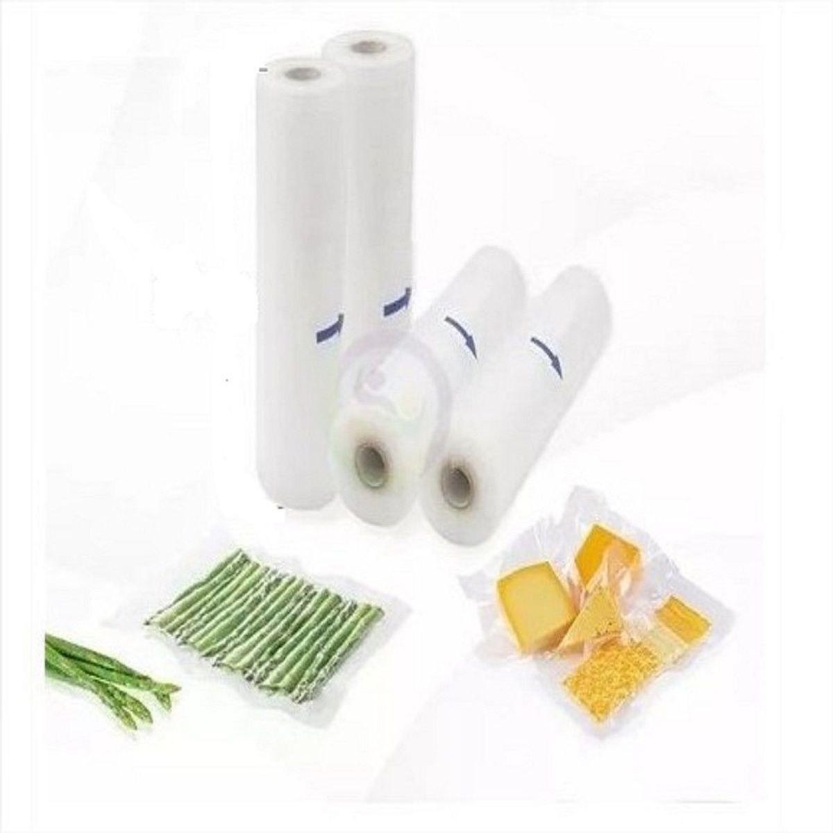 GENERICO - Bolsas Para Sellado Al Vacio Rollo 20cm X10mts